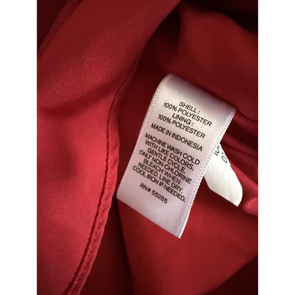 Red Express Camisole Size Medium Perfect Condition Great 4 Holiday or CNY‎ Flowy - Picture 4 of 4